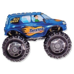 901675A Godan Fóliový balón - Monster Truck - 62 cm Modrá