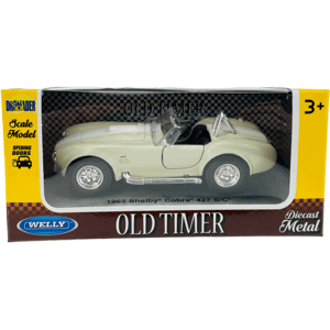 008751 Kovový model auta - Old Timer 1:34-1965 Shelby Cobra 427 S/C Béžová