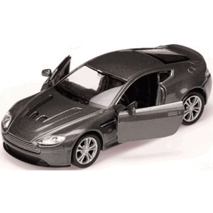 008805 Kovový model auta - Nex 1:34 - Aston Martin V12 Vantage Šedá