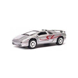 008805 Kovový model auta - Nex 1:34 - Lamborghini Diablo SV Stříbrná