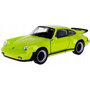 008805 Kovový model auta - Nex 1:34 - Porsche 911 Turbo Žlutá