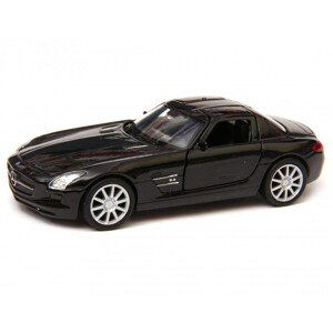 008805 Kovový model auta - Nex 1:34 - Mercedes-Benz SLS AMG Černá