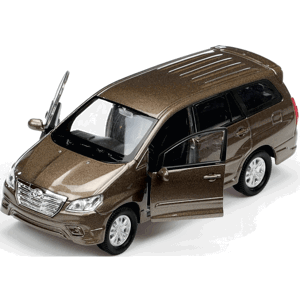 008805 Kovový model auta - Nex 1:34 - Toyota Innova Hnědá