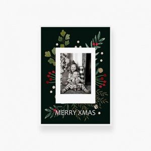 Plakát v rámu, Merry Xmas, 30x40 cm