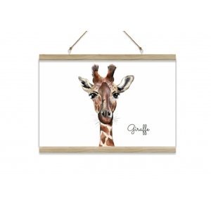 Obraz na provázku, Giraffe, 40x30 cm