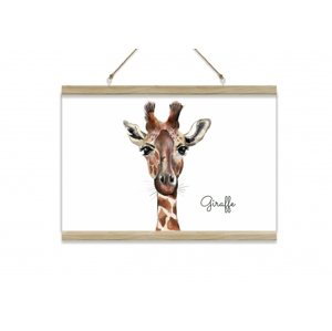 Obraz na provázku, Giraffe, 60x40 cm