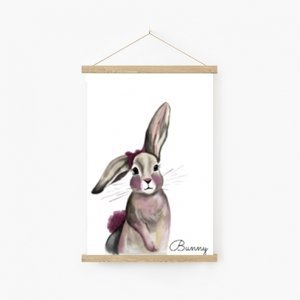 Obraz na provázku, Bunny, 20x30 cm