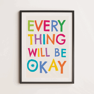 Plakát, Emotions - Okay, 20x30 cm