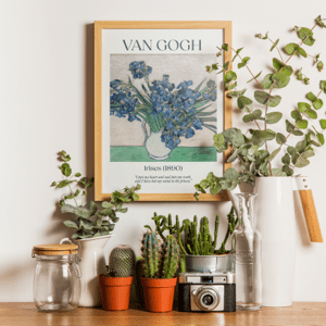 Plakát, Van Gogh - Irises, 30x40 cm