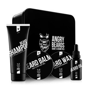 Angry Beards Dárková sada péče o vousy Saloon