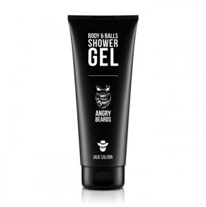 Angry Beards Sprchový gel Jack Saloon (Body & Balls Shower Gel) 230 ml