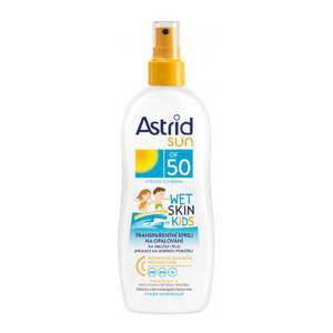 Astrid Dětský transparentní sprej na opalování SPF 50 Sun Kids 150 ml