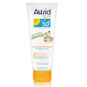 Astrid Mléko na opalování pro celou rodinu OF 50+ Sun 250 ml