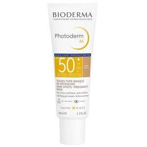 Bioderma Ochranný tónovací gelový krém SPF 50+ Photoderm M (Cream) 40 ml Tmavý