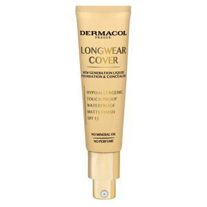 Dermacol Dlouhotrvající krycí make-up Longwear Cover SPF 15 (Liquid Foundation & Concealer) 30 ml 04 Sand