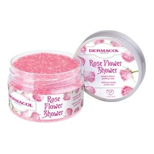 Dermacol Opojný tělový peeling Růže Flower Care (Delicious Body Scrub Rose) 200 g