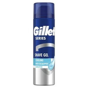 Gillette Chladivý gel na holení Series Sensitive Eucalyptus (Cooling Shave Gel) 200 ml