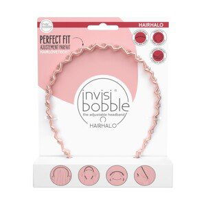 Invisibobble Nastavitelná čelenka do vlasů Hairhalo Pink Sparkle