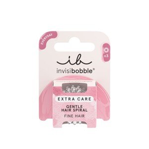 Invisibobble Gumička do vlasů Extra Care Crystal Clear 3 ks