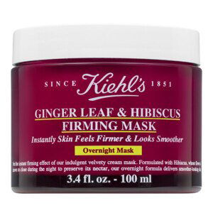 Kiehl´s Zpevňující pleťová maska na noc (Ginger Leaf & Hibiscus Firming Mask) 100 ml