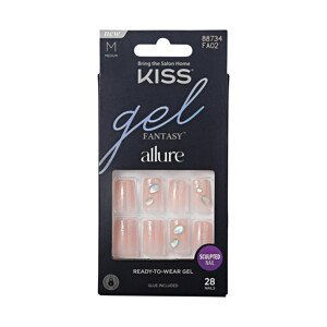 KISS Gelové nehty Gel Fantasy Allure - Transformation 28 ks