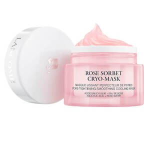 Lancôme Vyhlazující pleťová maska s růžovou vodou Rose Sorbet Cryo-Mask (Pore-Tightening Smoothing Cooling Mask) 50 ml