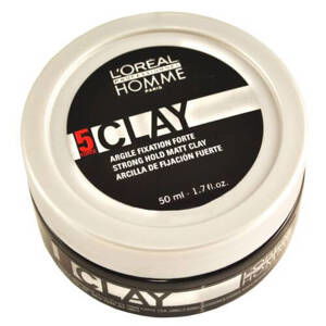 L´Oréal Professionnel Stylingová hlína pro muže Clay (Strong Hold Matt Clay) 50 ml