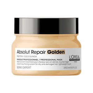 L´Oréal Professionnel Regenerační maska pro poškozené jemné vlasy Serie Expert Absolut Repair Gold Quinoa + Protein (Golden Masque) 250 ml