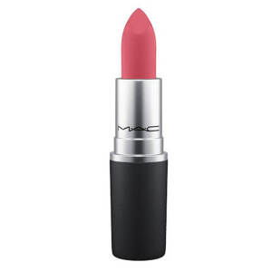 MAC Cosmetics Matná vyživující rtěnka Powder Kiss (Lipstick) 3 g Burning Love