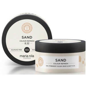 Maria Nila Jemná vyživující maska bez permanentních barevných pigmentů 8.32 Sand (Colour Refresh Mask) 100 ml