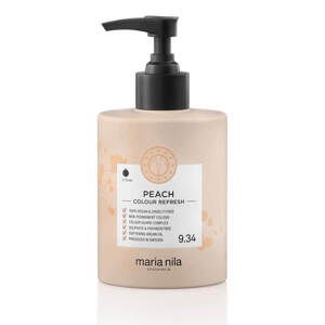 Maria Nila Jemná vyživující maska bez permanentních barevných pigmentů 9.34 Peach (Colour Refresh Mask) 100 ml