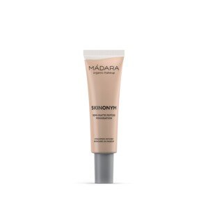 MÁDARA Polomatný make-up s peptidy Skinonym (Semi-Matte Peptide Foundation) 30 ml Sand