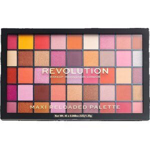 Revolution Paletka pudrových očních stínů Maxi Reloaded Palette Big Big Love 60,75 g