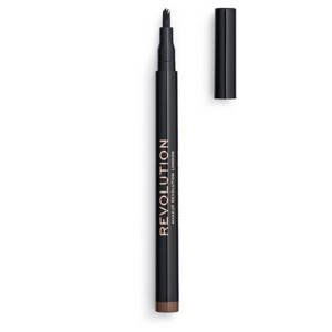 Revolution Tužka na obočí Micro Brow Pen 1 ml Medium Brown