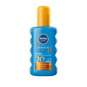 Nivea Intenzivní sprej na opalování SPF 20 Sun (Protect & Bronze Sun Spray) 200 ml