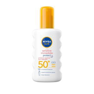 Nivea Sprej na opalování Sensitive SPF 50+ (Sun Spray) 200 ml