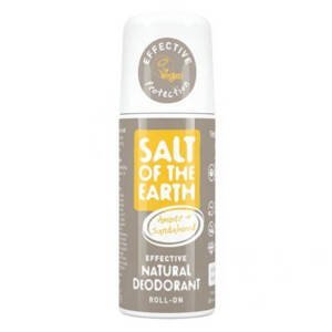 Salt Of The Earth Přírodní kuličkový deodorant s ambrou a santalem (Natural Roll On Deodorant) 75 ml
