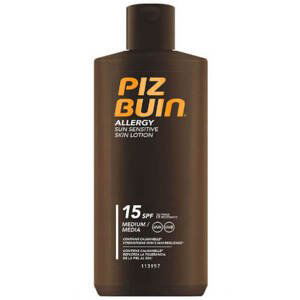 Piz Buin Mléko na opalování pro citlivou pokožku Allergy SPF 15 (Sun Sensitive Skin Lotion) 200 ml