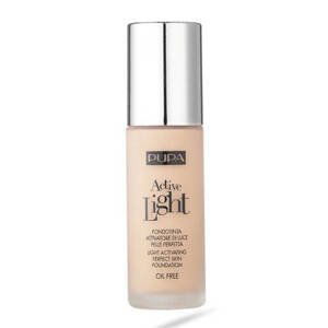 PUPA Milano Lehký tekutý make-up SPF 10 Active Light (Perfect Skin Foundation) 30 ml 003 Dark Ivory