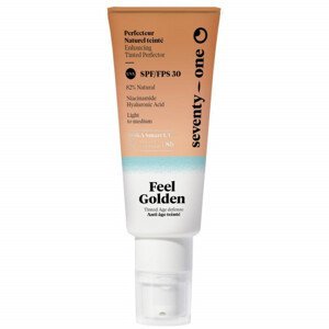 SeventyOne Tónovaný fluid SPF 30 Feel Golden (Enhancing Tinted Perfector) 40 ml