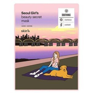 skin79 Plátýnková zklidňující maska Seoul Girl`s Beauty Secret Mask (Soothing Mask) 20 g