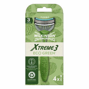 Wilkinson Sword Jednorázový holicí strojek pro muže Xtreme3 ECO Green 4 ks