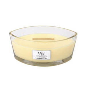 WoodWick Vonná svíčka loď Lemongrass & Lily 453,6 g