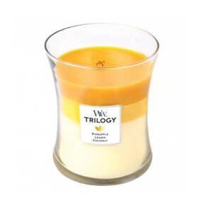 WoodWick Vonná svíčka Trilogy Fruits Of Summer 275 g