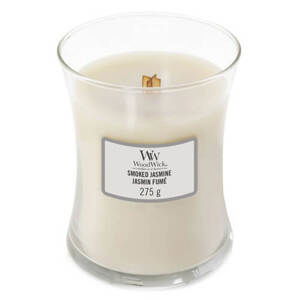 WoodWick Vonná svíčka váza Smoked Jasmine 275 g