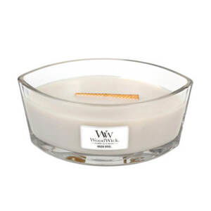 WoodWick Vonná svíčka loď Warm Wool 453 g