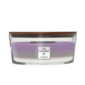 WoodWick Vonná svíčka loď Trilogy Amethyst Sky 453,6 g