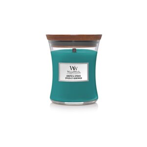 WoodWick Vonná svíčka váza střední Juniper & Spruce 275 g