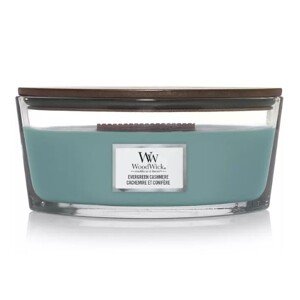 WoodWick Vonná svíčka loď Evergreen Cashmere 453,6 g