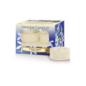 Yankee Candle Aromatické čajové svíčky Midnight Jasmine 12 x 9,8 g